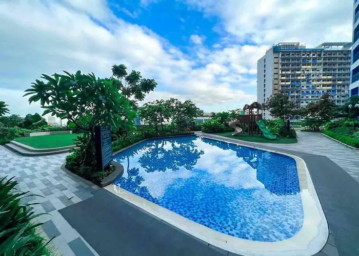 Air Residences - 1bedroom Unit With Balcony - Wifi & Netflix * Manila
