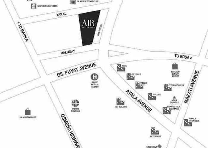 Air Residences - 1bedroom Unit With Balcony - Wifi & Netflix Manila