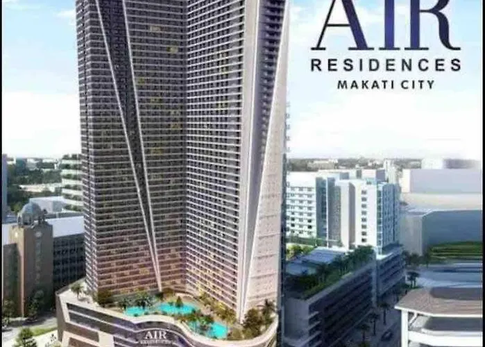 Air Residences - 1bedroom Unit With Balcony - Wifi & Netflix Apartment *